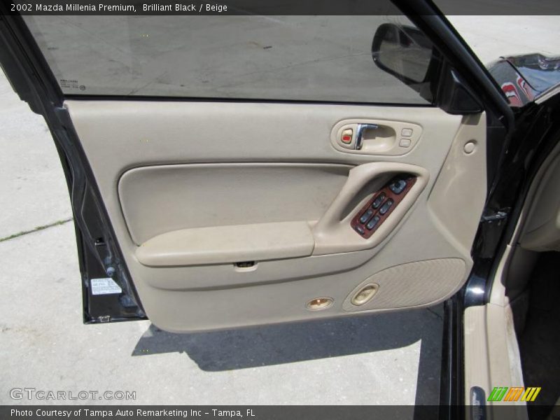 Brilliant Black / Beige 2002 Mazda Millenia Premium