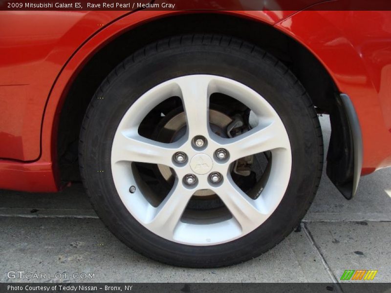 Rave Red Pearl / Medium Gray 2009 Mitsubishi Galant ES