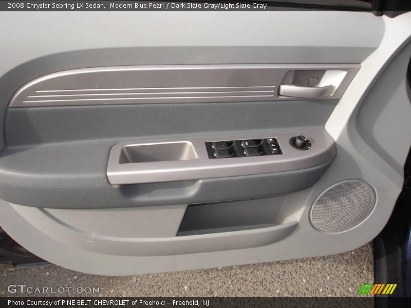 Modern Blue Pearl / Dark Slate Gray/Light Slate Gray 2008 Chrysler Sebring LX Sedan