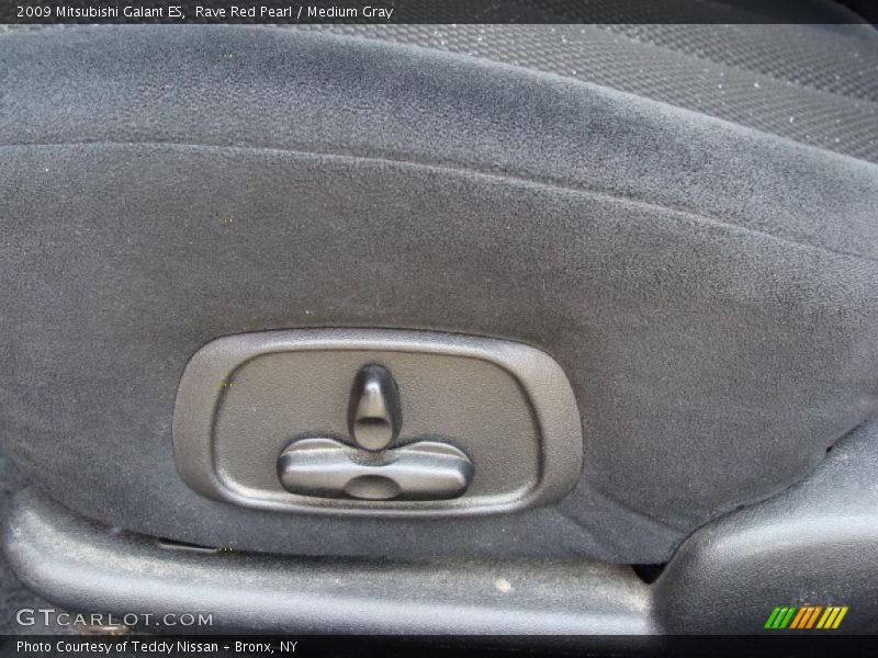 Rave Red Pearl / Medium Gray 2009 Mitsubishi Galant ES