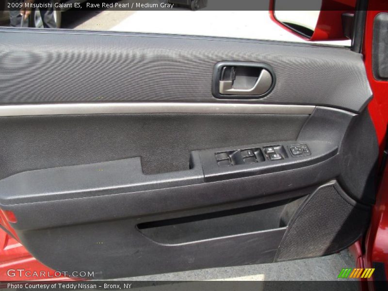 Rave Red Pearl / Medium Gray 2009 Mitsubishi Galant ES