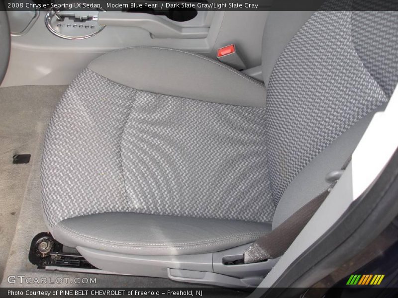 Modern Blue Pearl / Dark Slate Gray/Light Slate Gray 2008 Chrysler Sebring LX Sedan