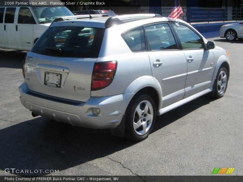 Platinum Silver / Graphite Black 2006 Pontiac Vibe AWD