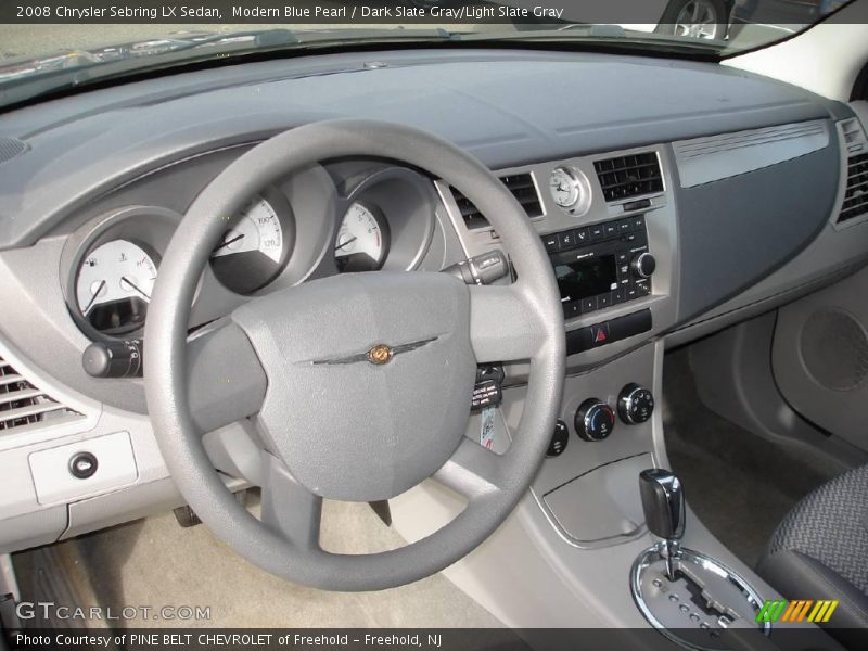 Modern Blue Pearl / Dark Slate Gray/Light Slate Gray 2008 Chrysler Sebring LX Sedan