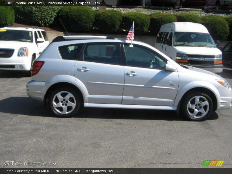 Platinum Silver / Graphite Black 2006 Pontiac Vibe AWD