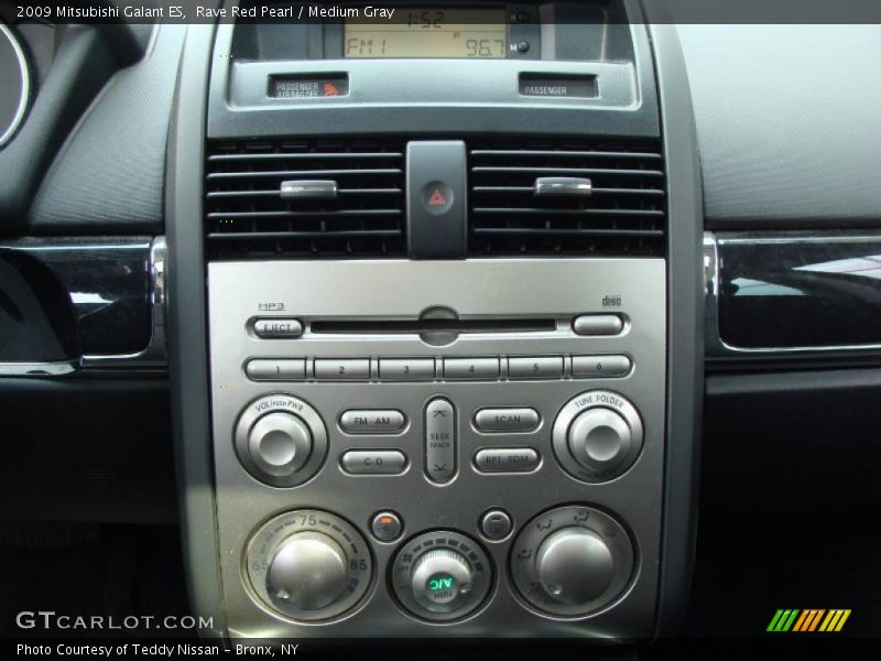 Rave Red Pearl / Medium Gray 2009 Mitsubishi Galant ES