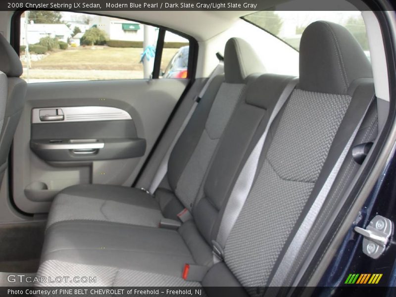 Modern Blue Pearl / Dark Slate Gray/Light Slate Gray 2008 Chrysler Sebring LX Sedan