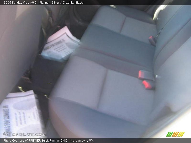 Platinum Silver / Graphite Black 2006 Pontiac Vibe AWD