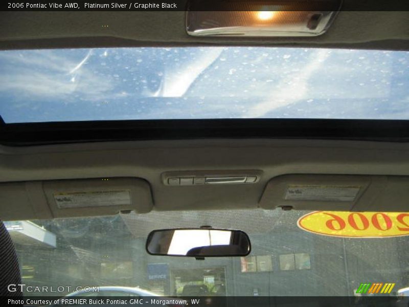 Platinum Silver / Graphite Black 2006 Pontiac Vibe AWD