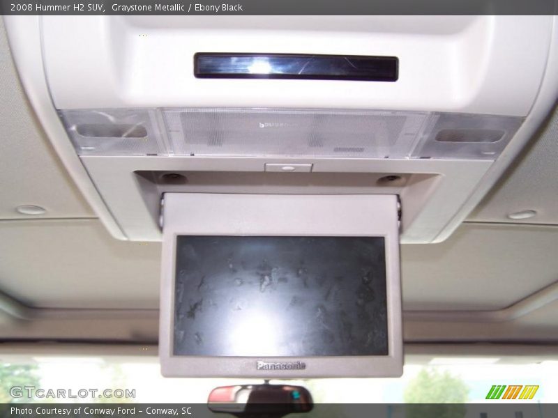 Graystone Metallic / Ebony Black 2008 Hummer H2 SUV