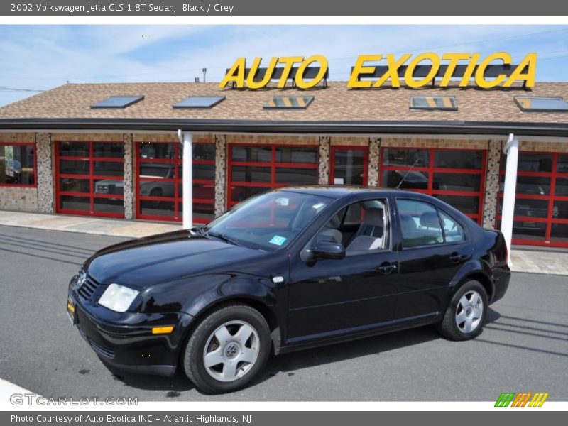 Black / Grey 2002 Volkswagen Jetta GLS 1.8T Sedan