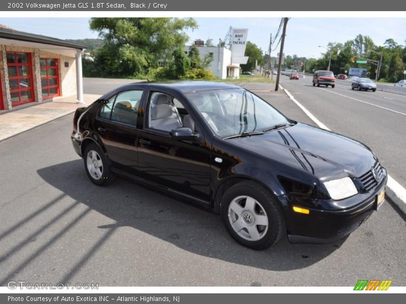 Black / Grey 2002 Volkswagen Jetta GLS 1.8T Sedan