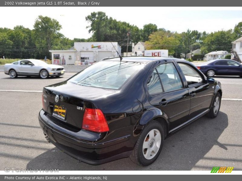 Black / Grey 2002 Volkswagen Jetta GLS 1.8T Sedan