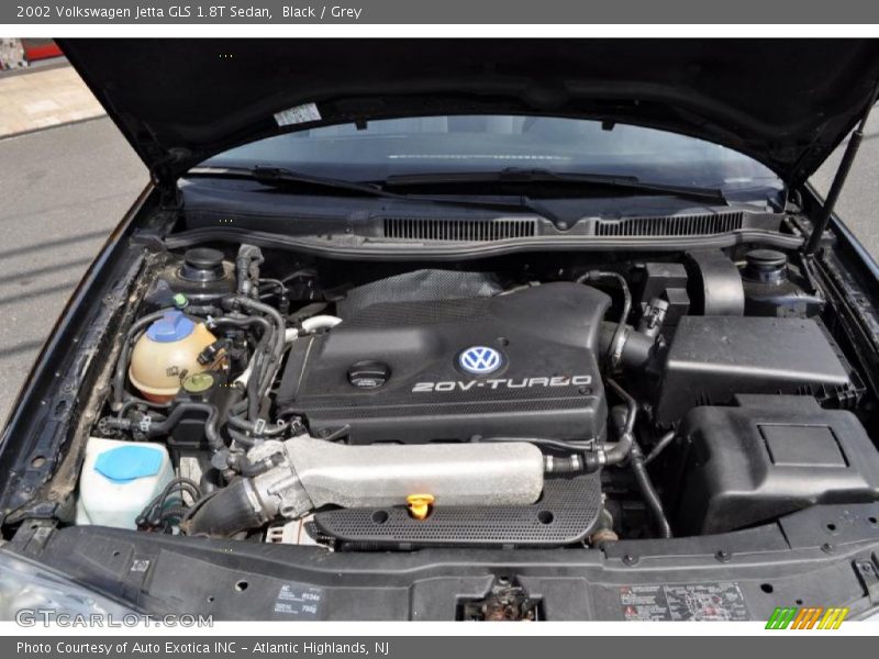 Black / Grey 2002 Volkswagen Jetta GLS 1.8T Sedan