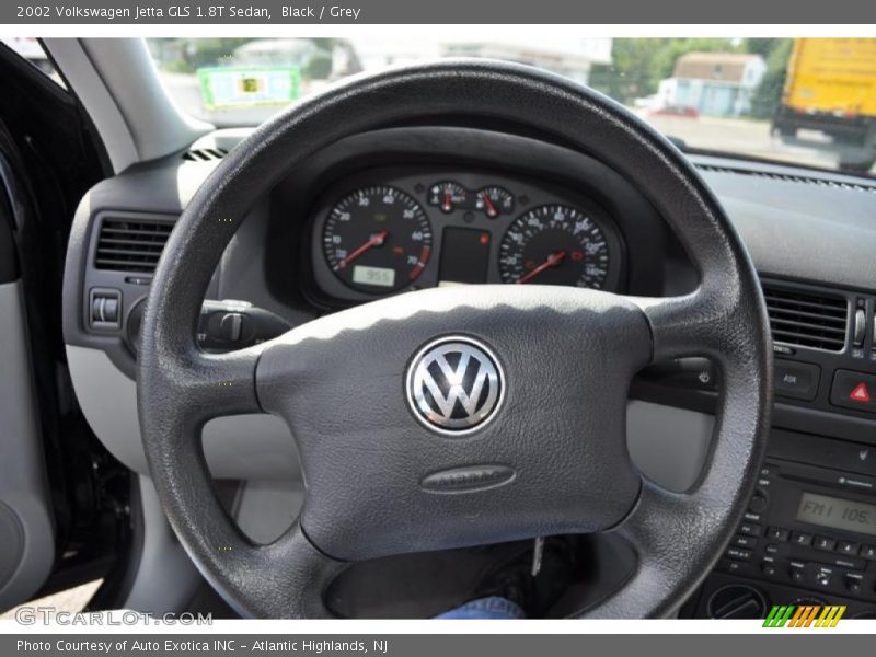 Black / Grey 2002 Volkswagen Jetta GLS 1.8T Sedan