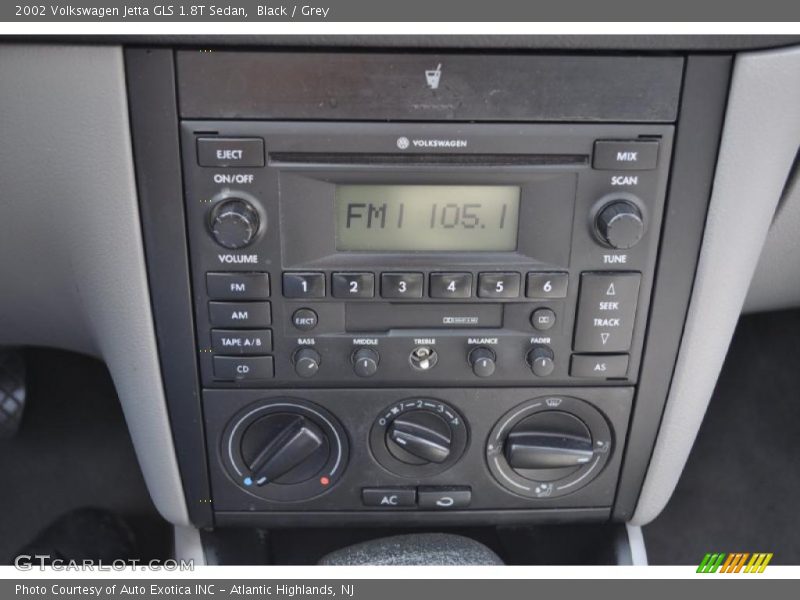 Black / Grey 2002 Volkswagen Jetta GLS 1.8T Sedan