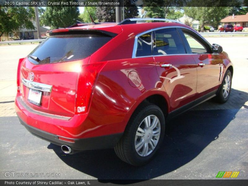 Crystal Red Tintcoat / Shale/Brownstone 2010 Cadillac SRX V6