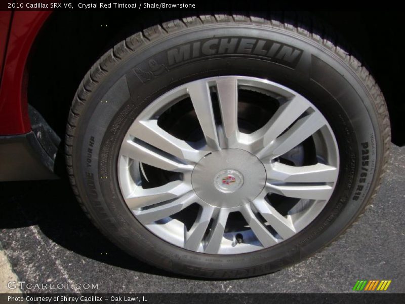 Crystal Red Tintcoat / Shale/Brownstone 2010 Cadillac SRX V6