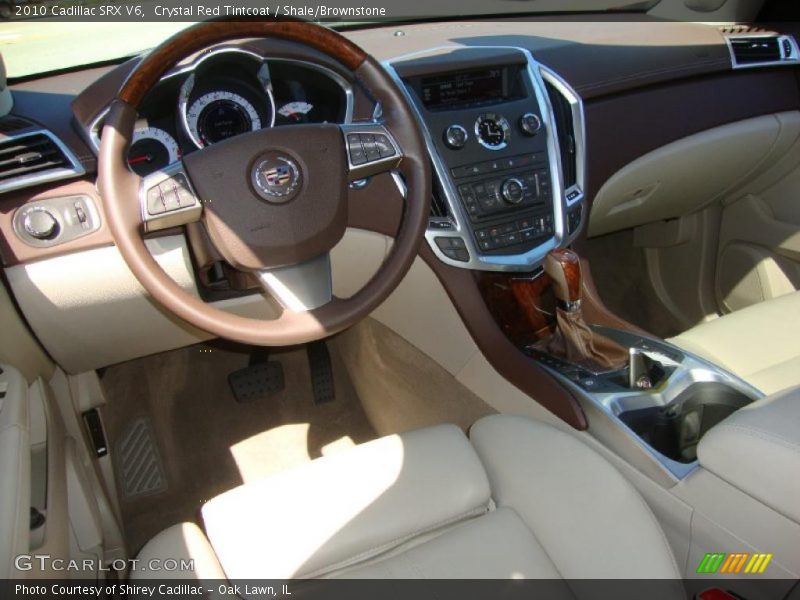 Crystal Red Tintcoat / Shale/Brownstone 2010 Cadillac SRX V6