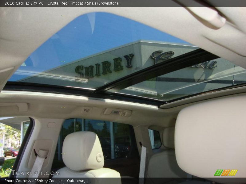 Crystal Red Tintcoat / Shale/Brownstone 2010 Cadillac SRX V6