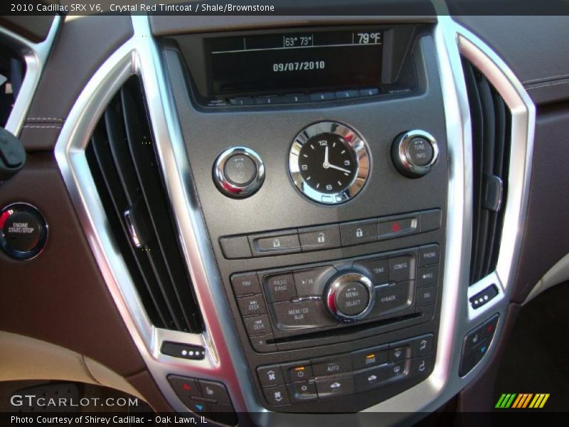 Crystal Red Tintcoat / Shale/Brownstone 2010 Cadillac SRX V6