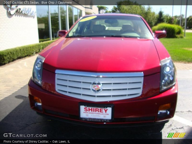Blue Chip / Cashmere 2007 Cadillac CTS Sedan