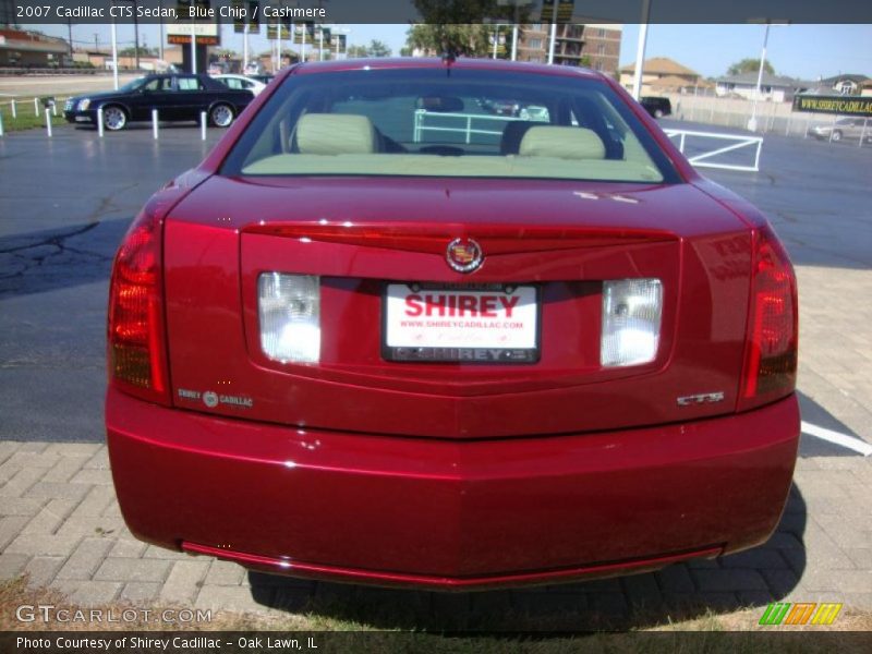 Blue Chip / Cashmere 2007 Cadillac CTS Sedan