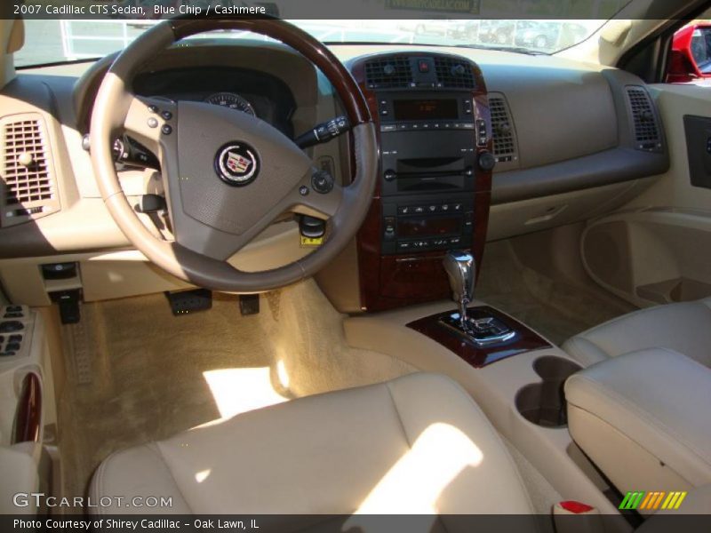 Blue Chip / Cashmere 2007 Cadillac CTS Sedan
