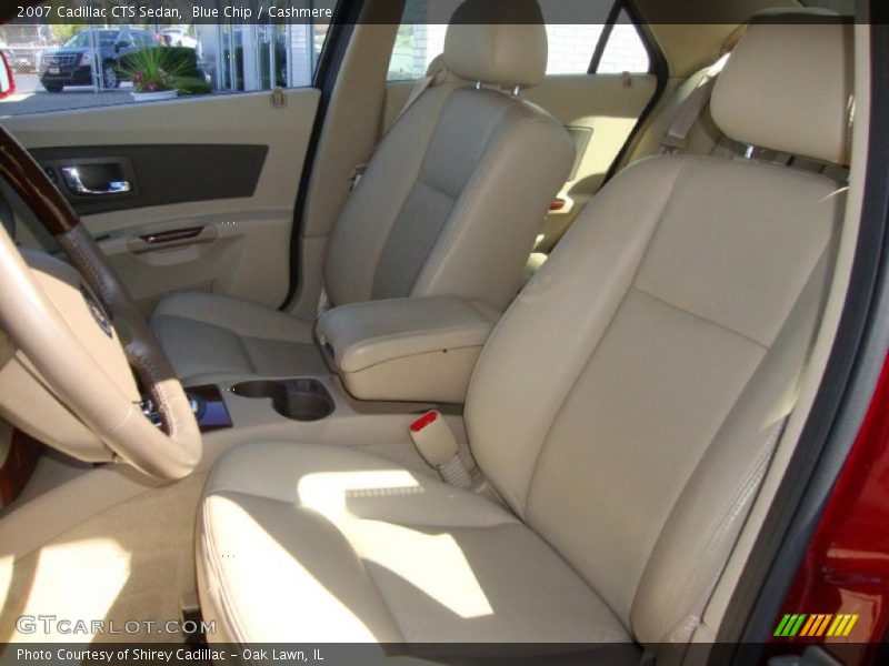 Blue Chip / Cashmere 2007 Cadillac CTS Sedan