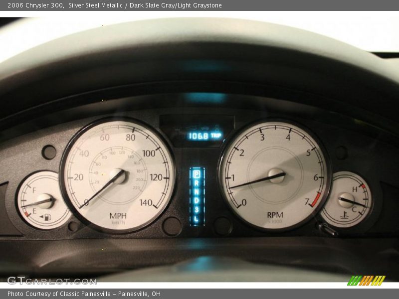 Silver Steel Metallic / Dark Slate Gray/Light Graystone 2006 Chrysler 300