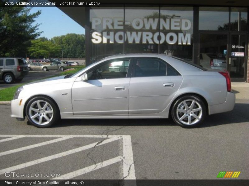 Light Platinum / Ebony 2005 Cadillac CTS -V Series