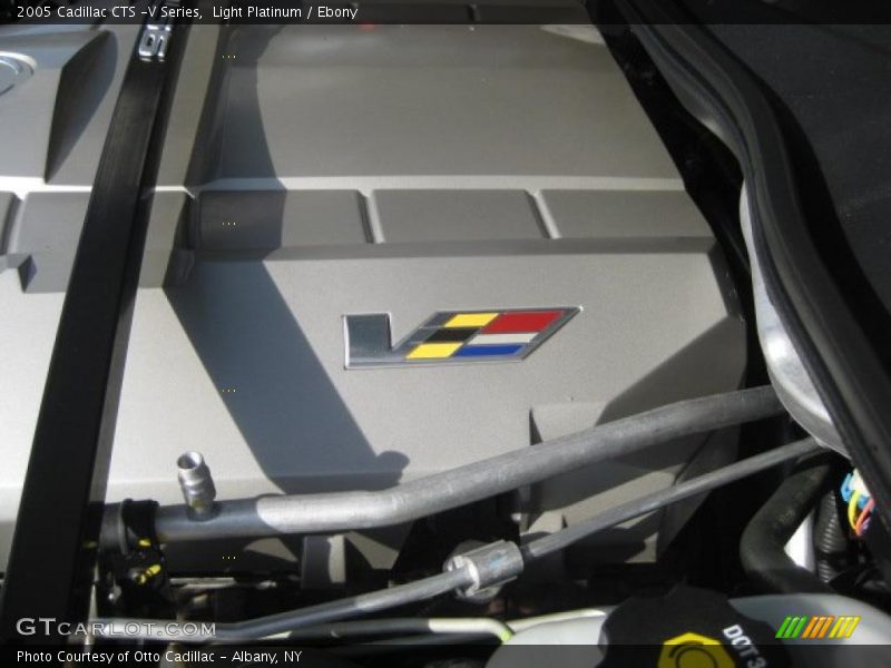 Light Platinum / Ebony 2005 Cadillac CTS -V Series