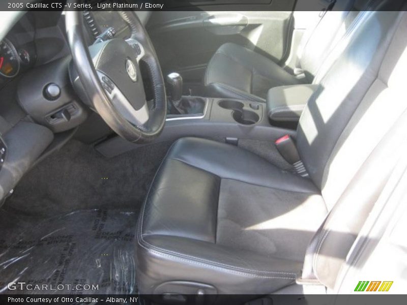Light Platinum / Ebony 2005 Cadillac CTS -V Series