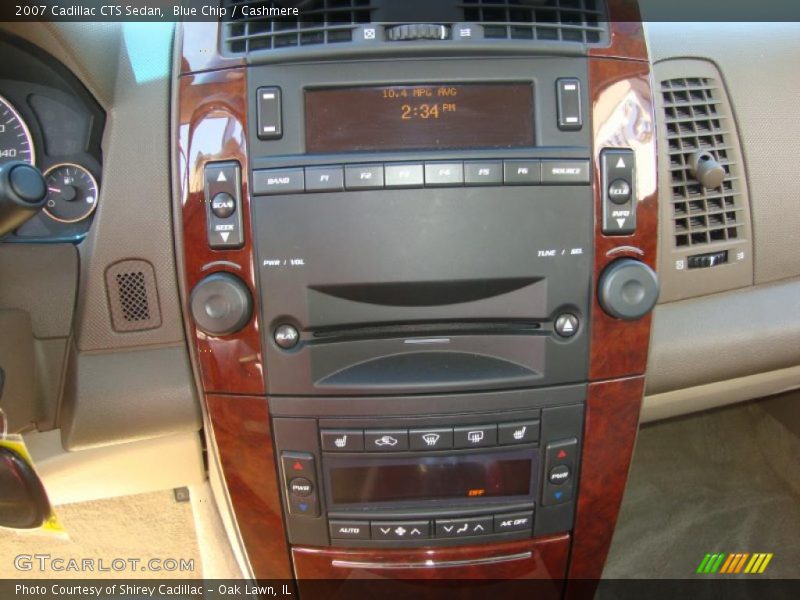 Blue Chip / Cashmere 2007 Cadillac CTS Sedan