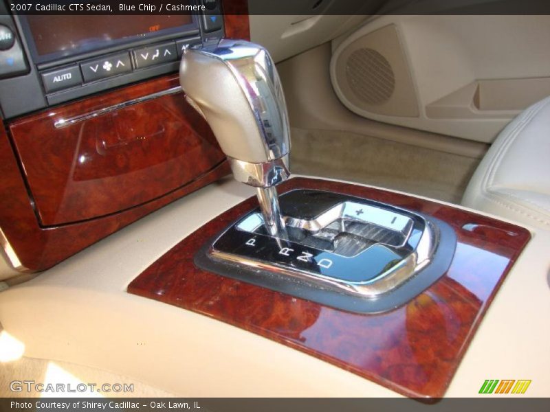 Blue Chip / Cashmere 2007 Cadillac CTS Sedan