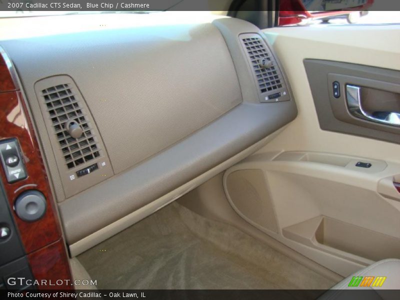 Blue Chip / Cashmere 2007 Cadillac CTS Sedan