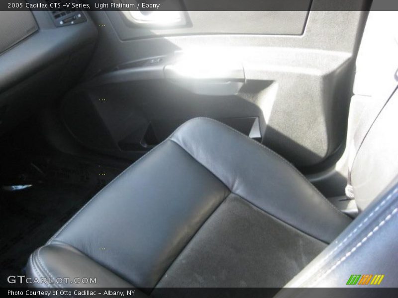 Light Platinum / Ebony 2005 Cadillac CTS -V Series