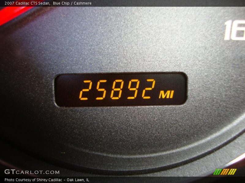 Blue Chip / Cashmere 2007 Cadillac CTS Sedan