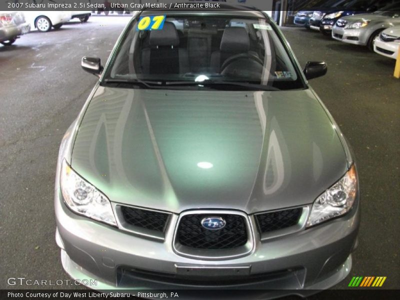 Urban Gray Metallic / Anthracite Black 2007 Subaru Impreza 2.5i Sedan
