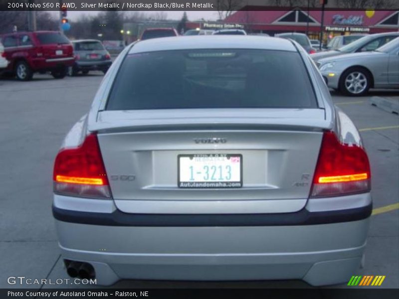 Silver Metallic / Nordkap Black/Blue R Metallic 2004 Volvo S60 R AWD