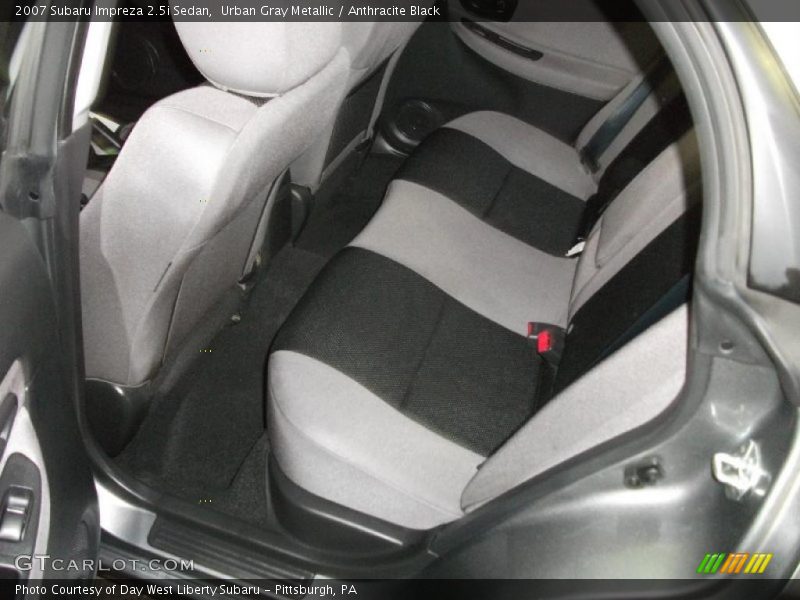 Urban Gray Metallic / Anthracite Black 2007 Subaru Impreza 2.5i Sedan