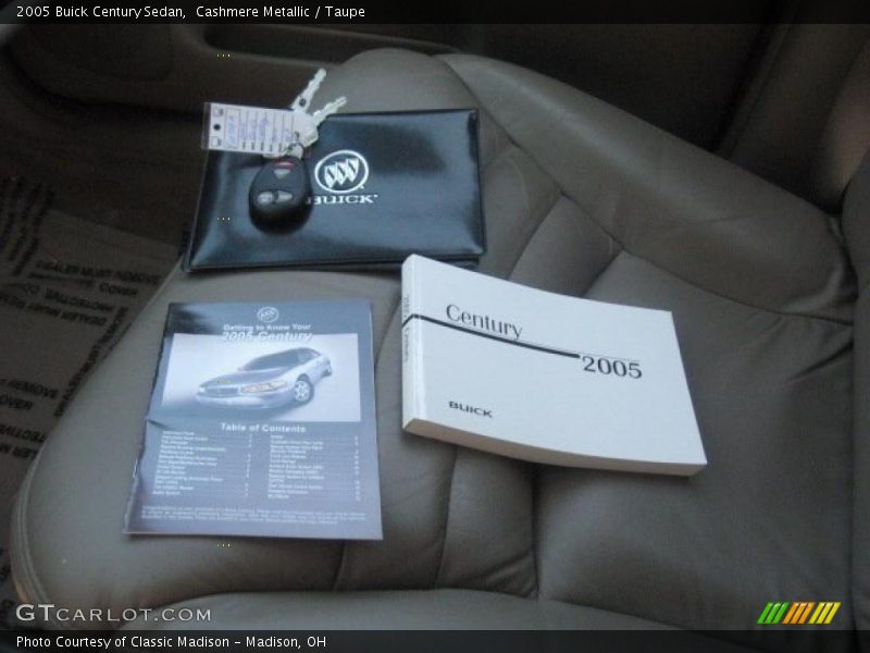 Cashmere Metallic / Taupe 2005 Buick Century Sedan