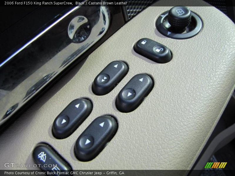 Black / Castano Brown Leather 2006 Ford F150 King Ranch SuperCrew