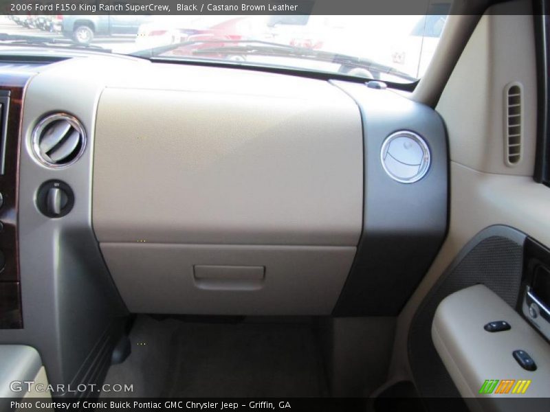 Black / Castano Brown Leather 2006 Ford F150 King Ranch SuperCrew