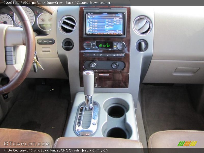 Black / Castano Brown Leather 2006 Ford F150 King Ranch SuperCrew