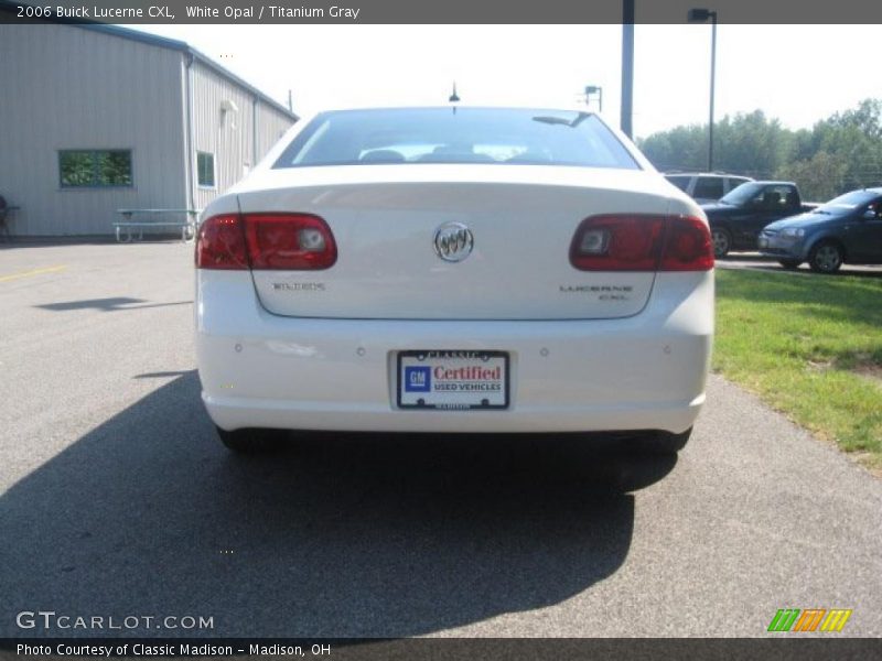 White Opal / Titanium Gray 2006 Buick Lucerne CXL