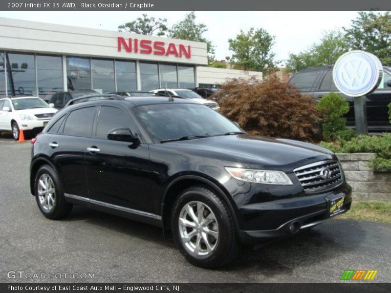 Black Obsidian / Graphite 2007 Infiniti FX 35 AWD