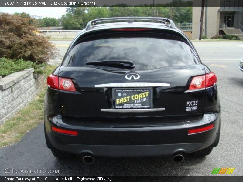 Black Obsidian / Graphite 2007 Infiniti FX 35 AWD