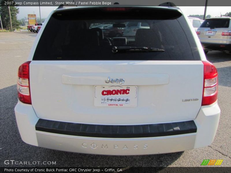 Stone White / Pastel Pebble Beige 2007 Jeep Compass Limited