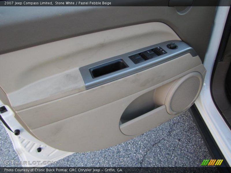 Stone White / Pastel Pebble Beige 2007 Jeep Compass Limited